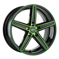 Oxigin 18 Concave neon green polish