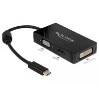 DeLOCK USB-C > VGA / HDMI / DVI / DisplayPort - thumbnail