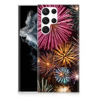 Samsung Galaxy S22 Ultra Silicone Back Cover Vuurwerk