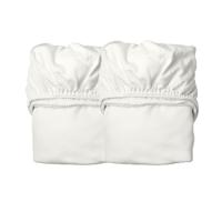 Leander junior matras overtrek 2st - wit