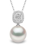 Yoko London collier Starlight en or blanc 18ct serti de perles et de diamants - Argent - thumbnail