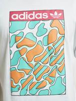 adidas Originals / t-shirt Summer Tongue Label in wit