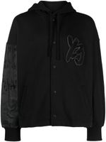 Y-3 hoodie en coton biologique à patch logo - Noir - thumbnail