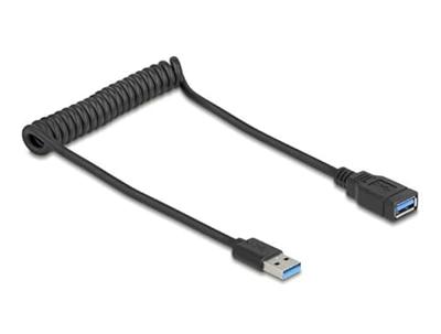 DeLOCK 90367 USB cable 0.6 m USB A Black