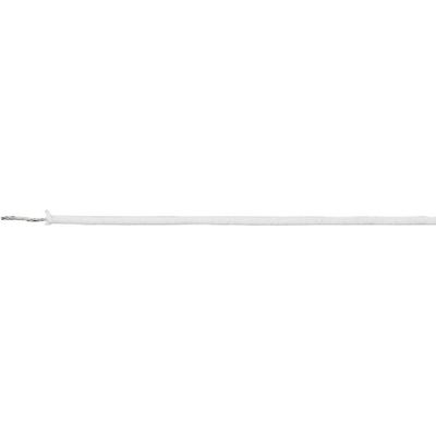 Helukabel 47011-100 Hogetemperatuurdraad SiF/GL 1 x 25 mm² Wit 100 m
