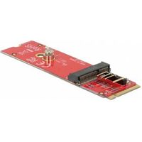 Delock 63343 Converter M.2 Key M male > M.2 Key E-sleuf voor USB- en PCIe-modules - thumbnail