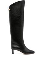 Maison Skorpios bottines Adry en cuir 50 mm - Noir