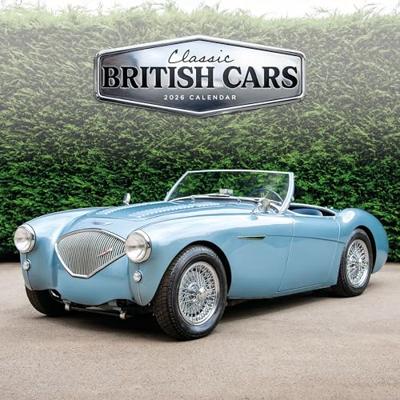 2026 Classic British Cars Wall Calendar