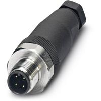 Phoenix Contact 1553161 Sensor/actuator connector, niet geassembleerd M12 Aantal polen (sensoren): 4 Stekker, recht 1 stuk(s) - thumbnail