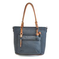 Berba Schoudertas/Shopper met Clutch Chamonix Navy Blauw