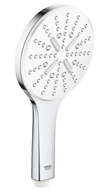 GROHE Rainshower SmartActive 130 handdouche met 3 straalsoorten, chroom met witte sproeiplaat GROHE Rainshower SmartActive 130 handdouche met 3 straalsoorten, chroom met witte sproeiplaat