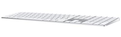 Apple Magic Keyboard met numeriek toetsenblok (Draadloos, oplaadbaar) - Brits-Engels - zilver