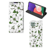 Samsung Galaxy A22 5G Smart Cover Dogwood Flowers