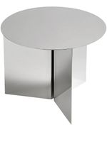 HAY table ronde Slit - Argent