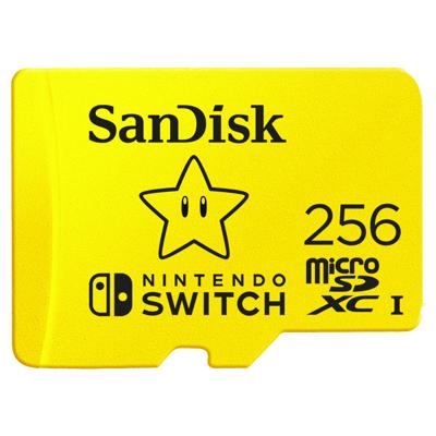 SanDisk Extreme Nintendo Switch™ microSDXC-kaart 256 GB UHS-I, UHS-Class 3 Geschikt voor Nintendo Switch SanDisk Extreme Nintendo Switch™ microSDXC-kaart 256 GB UHS-I, UHS-Class 3 Geschikt voor Nintendo Switch
