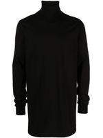 Rick Owens sweat à col montant - Noir