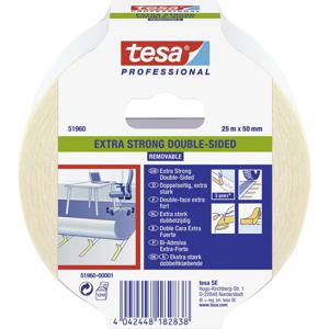 tesa EXTRA STRONG 51960-00001-11 Bevestigingstape tesa Professional Doorschijnend (l x b) 25 m x 50 mm 1 stuk(s)