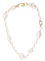 Jil Sander collier serti de perles - Blanc - thumbnail