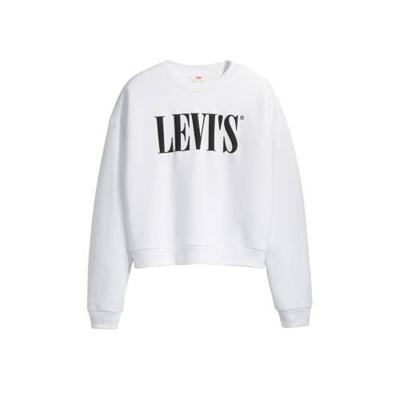 Levi's sweater met logo wit