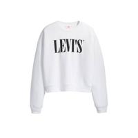 Levi's sweater met logo wit