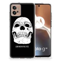 Silicone Back Case Motorola Moto G32 Skull Eyes