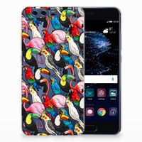 Huawei P10 Plus TPU Hoesje Birds - thumbnail