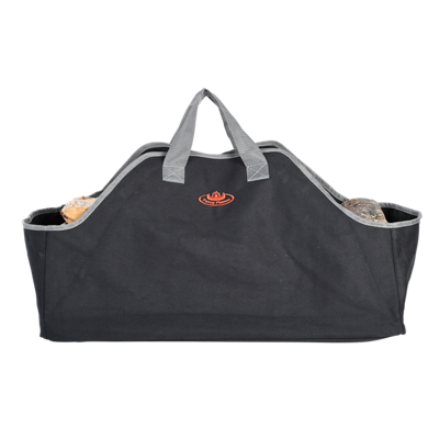 Esschert Design zwarte haardbloktas Esschert Design zwarte haardbloktas