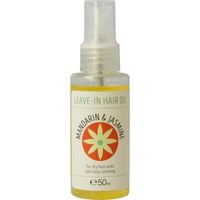 Leave in hair oil mandarin & jasmine - thumbnail