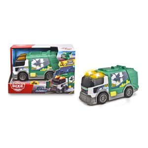 Dickie Toys Vuilniswagen + Licht en Geluid