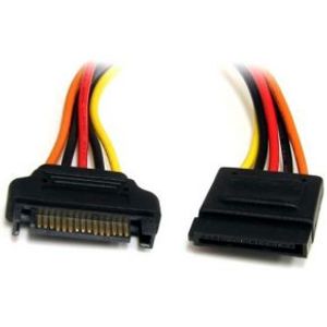 StarTech.com 30cm 15-pins SATA Verlengkabel Voeding