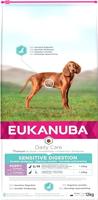 Eukanuba Daily Care Sensitive Digestion puppyvoer - droogvoer voor puppy's met gevoelige spijsvertering, maagvriendelijk met licht verteerbare rijst, 12 kg