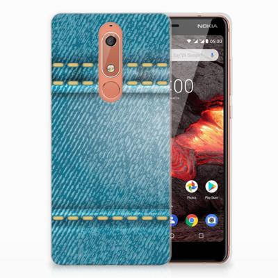 Nokia 5.1 (2018) Silicone Back Cover Jeans