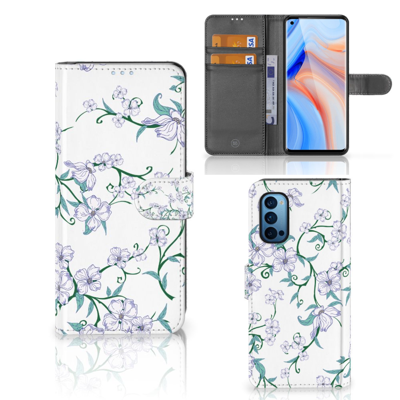 OPPO Reno 4 Pro 5G Uniek Hoesje Blossom White OPPO Reno 4 Pro 5G Uniek Hoesje Blossom White