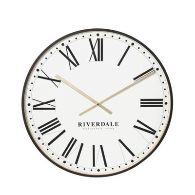 Riverdale Wandklok Camden Wit