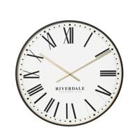Riverdale Wandklok Camden Wit