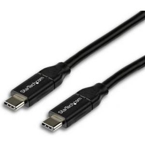 StarTech.com USB2C5C2M 2m USB C USB C Mannelijk Mannelijk Zwart USB-kabel