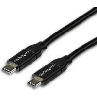 StarTech.com USB2C5C2M 2m USB C USB C Mannelijk Mannelijk Zwart USB-kabel - thumbnail