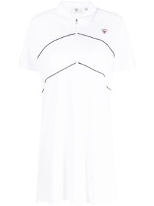 Rossignol robe-polo à manches courtes - Blanc