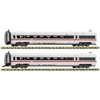 Fleischmann 7760007 N set van 2 1: tussenwagen Ice-T (BR 411) van DB AG 1./2. klasse ABpmz 411.1, tweede klasse Bpmz 411.8