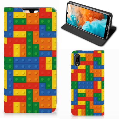Huawei Y6 2019 Hoesje met Magneet Blokken
