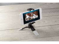 Renkforce Ministatief Zwart, Wit Incl. smartphonehouder