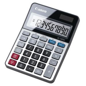 Canon LS-102 TC calculator Desktop Basisrekenmachine Zwart, Metallic