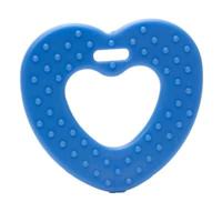 Bijtring Hart met noppen 2 st.