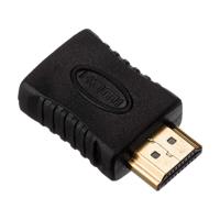 LINDY 41232 HDMI Adapter [1x HDMI-bus - 1x HDMI-stekker] Zwart - thumbnail