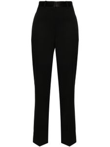 Victoria Beckham pantalon droit à taille haute - Noir