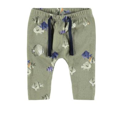 NAME IT BABY baby broek Fasolle met biologisch katoen groen