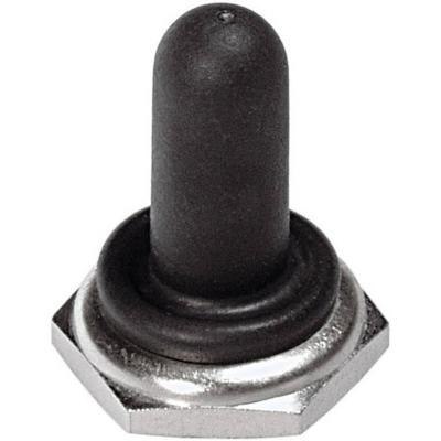 APEM N35111005 U1031 Afdichtkap Vernikkeld, Zwart 1 stuk(s)