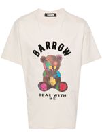 BARROW t-shirt à logo imprimé - Tons neutres