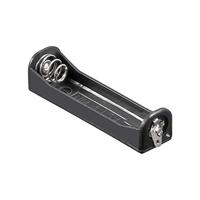 Batterijhouder, 1 x micro 'AAA' met soldeeraansluiting.