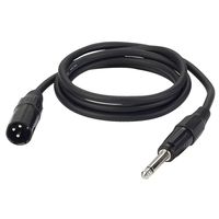 DAP FL13 XLR male naar mono Jack 150cm